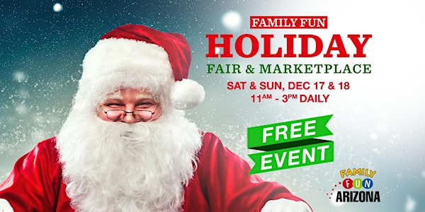 3rd Annual Family Fun Holiday Fair & Marketplace! Day 2!