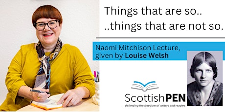 Naomi Mitchison Lecture: Things that are so..  ..things that are not so. primary image