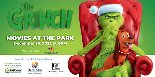 Movies at the Park,  featuring 'The Grinch'
