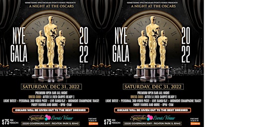 The Oscar’s New Years Eve Gala