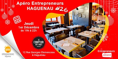 Apéro Entrepreneurs Haguenau  #26 - Comptoir des L