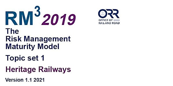 ORR / HRA - RM3 Seminar - Scotland - Glasgow