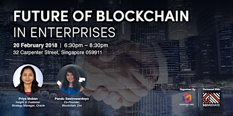 Future of Blockchain in Enterprises by Blockchain Ladies Asia primary image