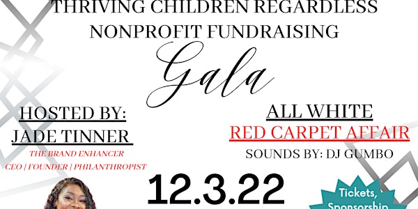 T.C.R. Nonprofit Fundraising Gala - ALL WHITE Red