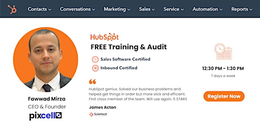 HubSpot Certified Expert - FREE Session for Startups