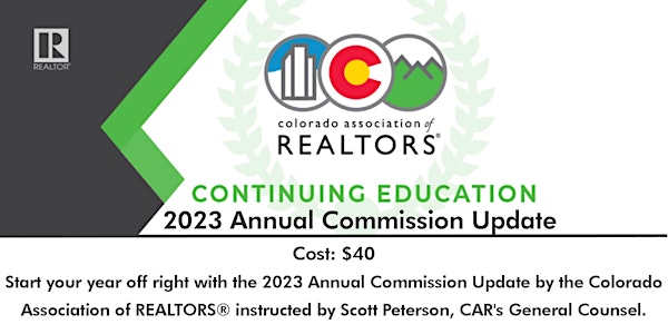 Annual Commission Update (ACU) 4CE - $40