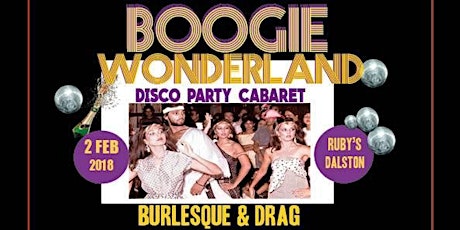 Boogie Wonderland - Drag & Burlesque disco party primary image