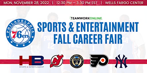 Philadelphia 76ers Sports & Entertainment Fall Career Fair