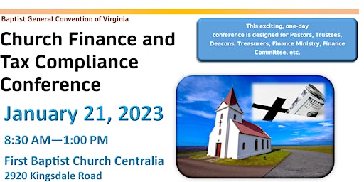 2023 Church Finance and Tax Compliance Conference
