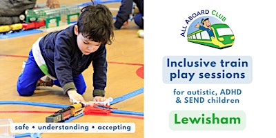 [Lewisham] Inclusive play sessions for autistic, A