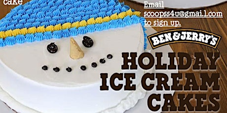 Ben & Jerry's Holiday Cake Decorating Class