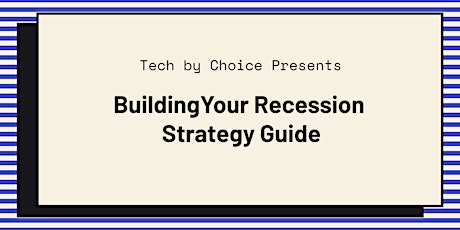 Building your Recession Strategy Guide