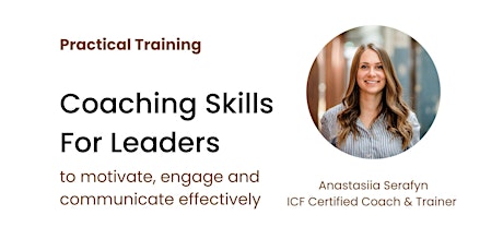Practical Training: Coaching Skills for Leaders