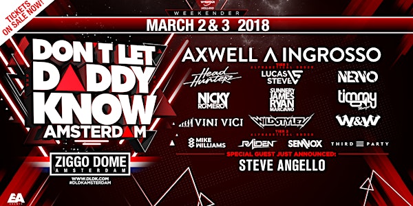 Don't Let Daddy Know - March 2 & 3 2018