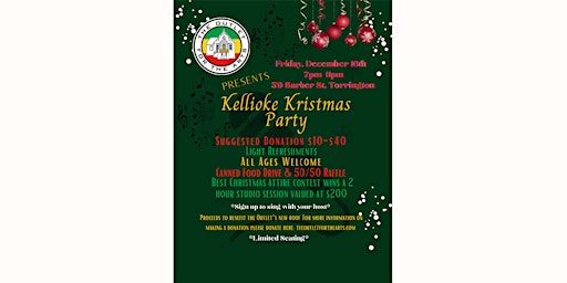The Outlet for the Arts presents a Kellioke Kristmas Party!