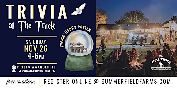 Trivia at The Truck: Harry Potter