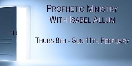 Prophetic Ministry with Isabel Allum primary image