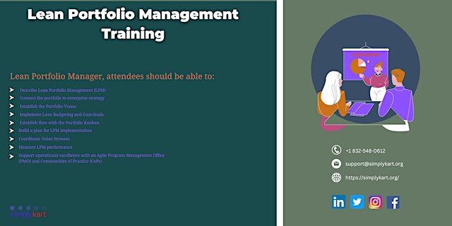 Image principale de SAFe® 5.1 (LPM) 2 Days Classroom Training in Cornwall, ON
