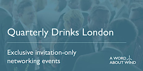 Quarterly Drinks London - Q3 2018 primary image