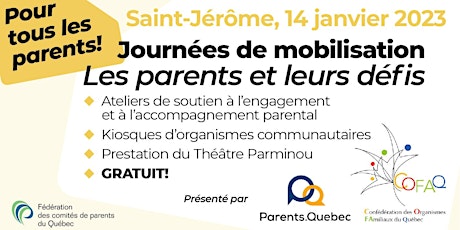Journée de mobilisation - St-Jérôme - 14 janvier 2023