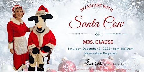 Breakfast with Santa Cow & Mrs. Clause