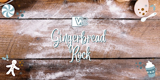 Gingerbread Rock: Holiday Fundraiser