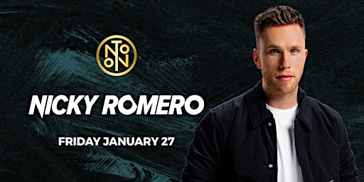 Nicky Romero @ Noto Philly January 27