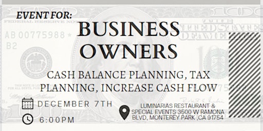 BUSINESS OWNERS EVENT