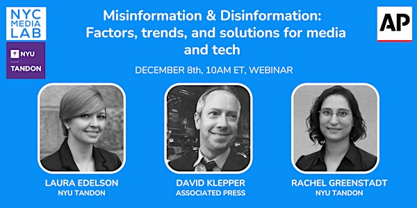Misinformation & Disinformation: Factors and solutions for media and tech