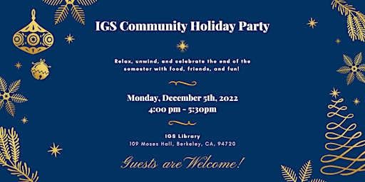 2022 Community Holiday Party