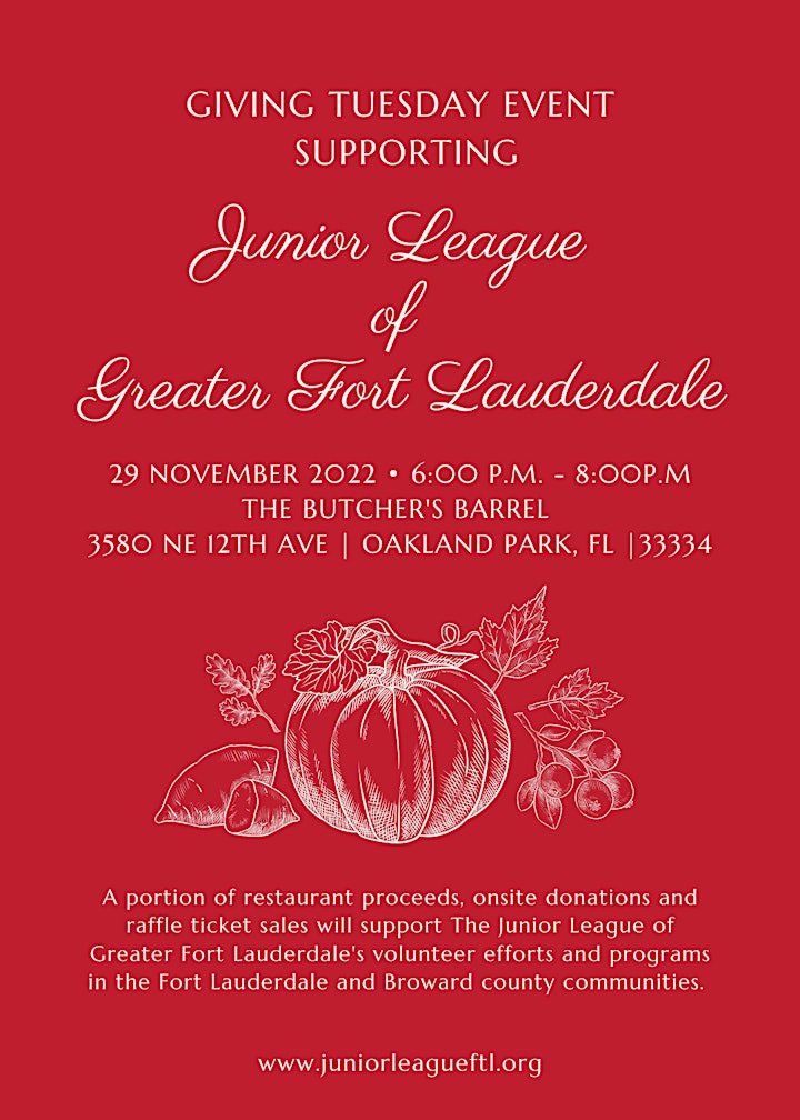 Junior League of Greater Fort Lauderdale Fundraising Event image