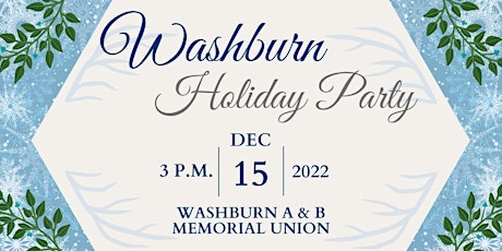 Washburn University Holiday Party (for Retirees, Faculty and Staff)