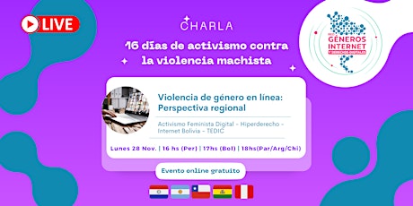 Campaña en red 16 días de activismo contra la violencia machista
