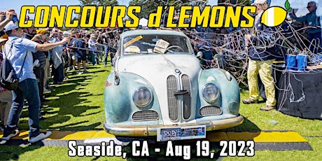 Concours d'Lemons Monterey 2023