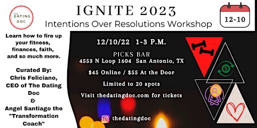 Ignite 2023:  Mindset Over Resolutions Workshop (All Ages)