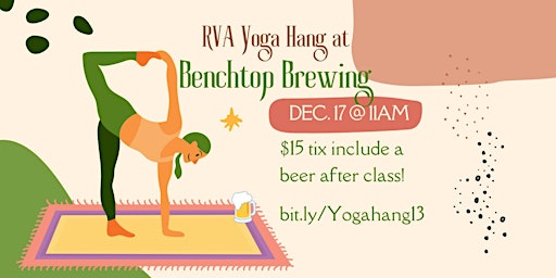 RVA Yoga Hang at Benchtop Brewing