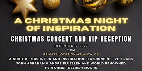 Featuring NFL Players & Renowned Performers- Christmas Night of Inspiration