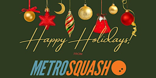 MetroSquash Woodlawn Holiday Celebration 2022