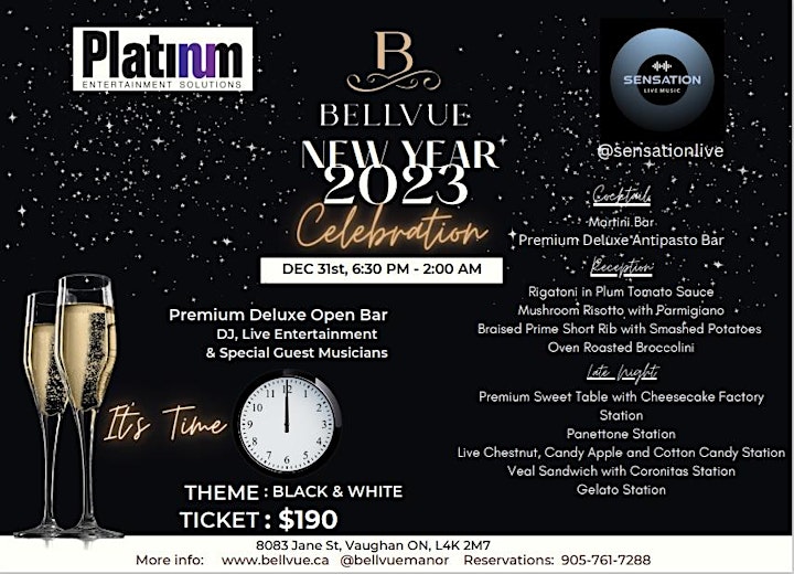 Bellvue New Year 2023 Celebration image