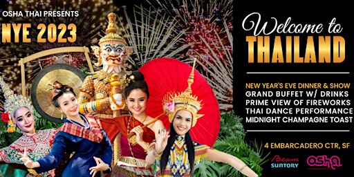 New Year's Eve at Osha Thai - Welcome to Thailand