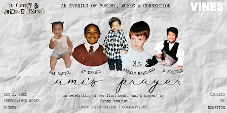 Umi's Prayer: An Evening of Poetry, Music & Connection