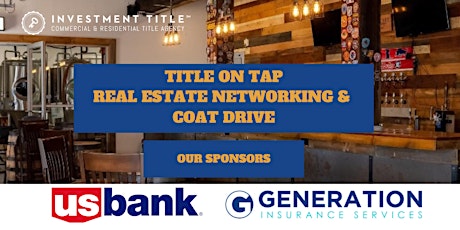 TITLE ON TAP: Networking & Coat Drive @ Alementary Brewing