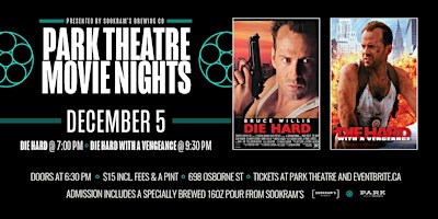 Sookrams Double Feature Night – Die Hard | Die Hard  with a Vengeance