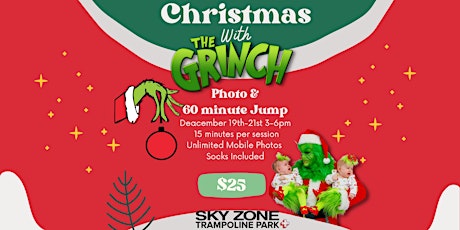 Sky Zone Christmas With The Grinch primary image