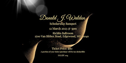 Donald J. Waldon Scholarship Banquet