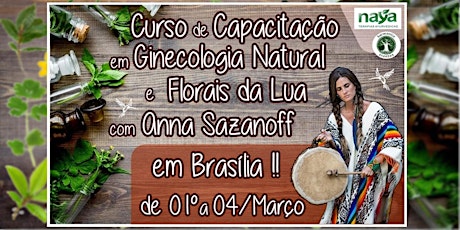 Imagem principal do evento Curso Capacitação em Ginecologia Natural e Florais da Lua - Brasília