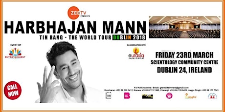 Harbhajan Mann Tin Rang - Dublin Tour primary image