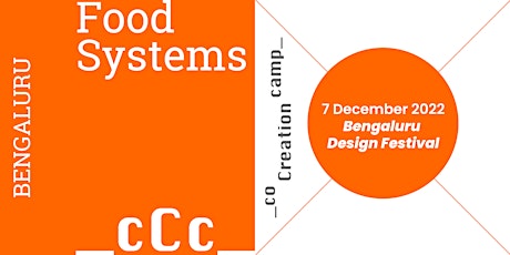 Primaire afbeelding van coCreationcamp 2022 Bengaluru Food Systems