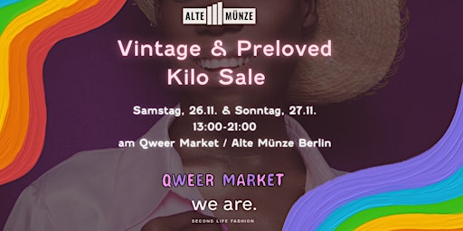 Vintage & Preloved  Kilo-Sale @Qweer Market