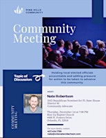 Community Meeting Pine Hills